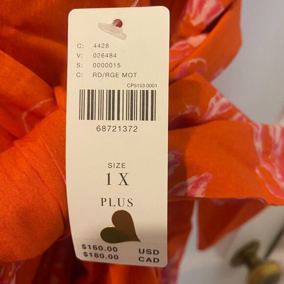 NWT Maeve - Anthropologie - Flirty Wrap Mini Dress LP Crawfish Pattern - Picture 5 of 8